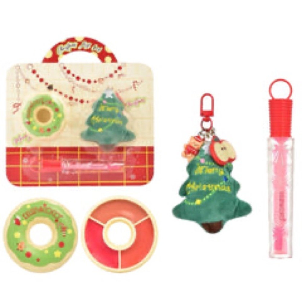 KEVIN & COCO - Merry And Bright Lipgloss & Blush Balm.